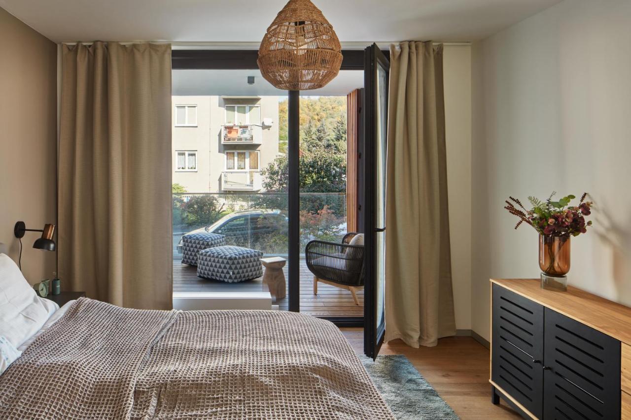 Prague Days - Stylish Apartments With Terrace - Parking - Quiet Area Exterior foto