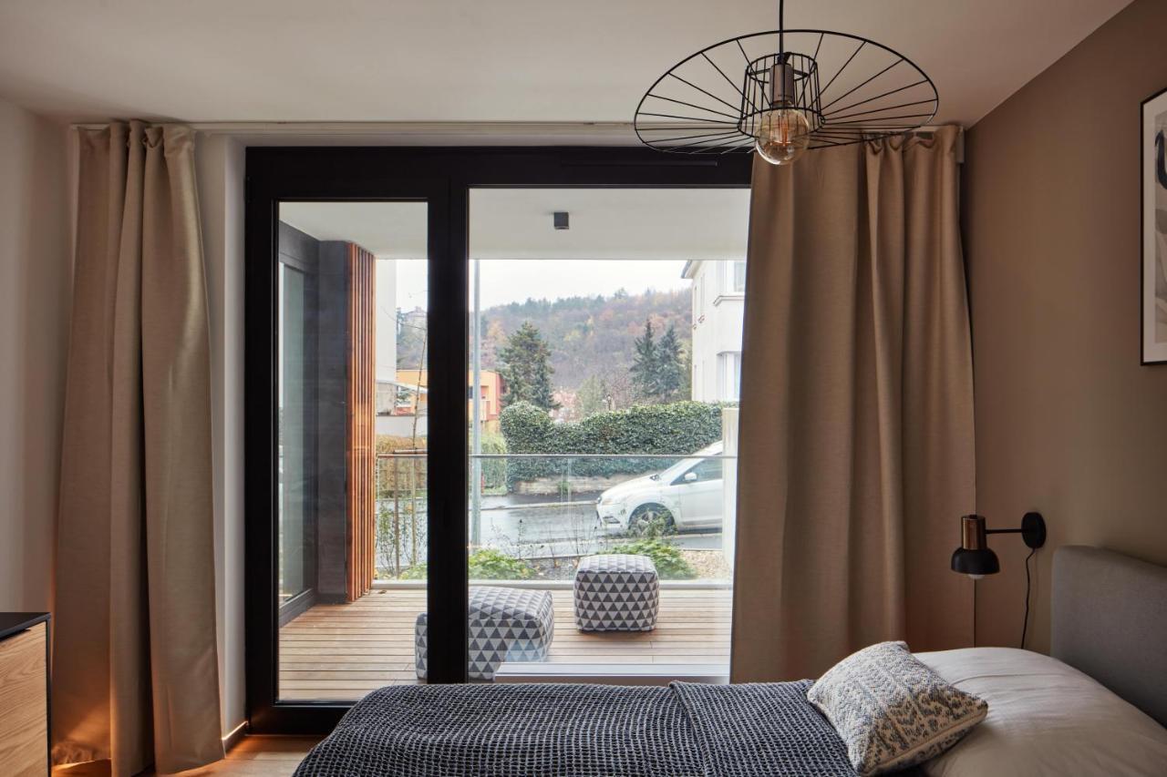 Prague Days - Stylish Apartments With Terrace - Parking - Quiet Area Exterior foto